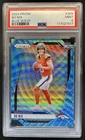 2024 Panini Prizm Bo Nix RC Blue Wave Rookie #/230 Broncos PSA 9