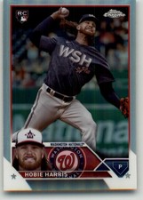2023 Topps Chrome Update Hobie Harris Refractor Rookie #USC30 RC Nationals