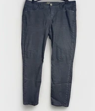 Democracy Liberty Skinny Women’s Denim Jeans Black Size 18