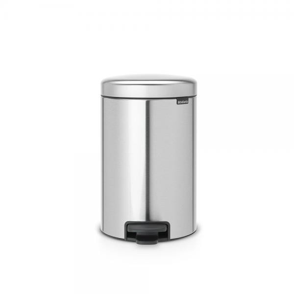 3991340 Brabantia Brabantia 112041 bidone per la spazzatura 12 L Rotondo Acciaio