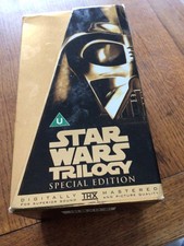 Star Wars Trilogy 1997 VHS Special Edition Gold Box Set 20th Century Fox Video