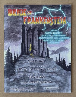 BRIDE OF FRANKENSTEIN Universal Horror KEVIN BURNS Comic Book GRAPHIC NOVEL
