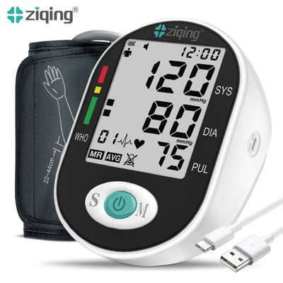 #ad #ad LCD Digital Blood Pressure Monitor Arm BP Large Cuff Pulse Meter Machineamp;Voice $19.99