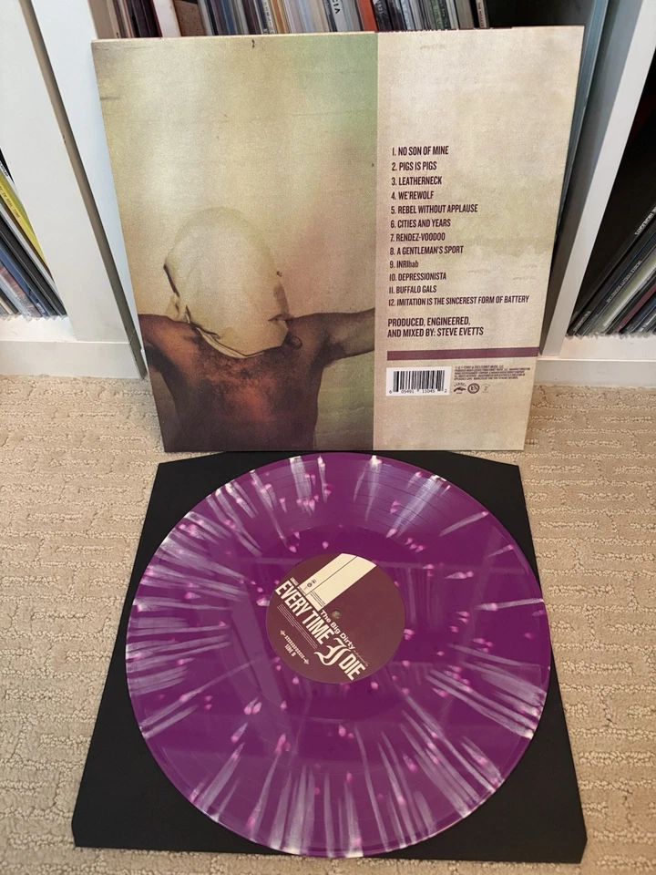 Every Time I Die - The Big Dirty LP Orchid w/Bone & Violet Splatter Vinyl - Image 2 of 2