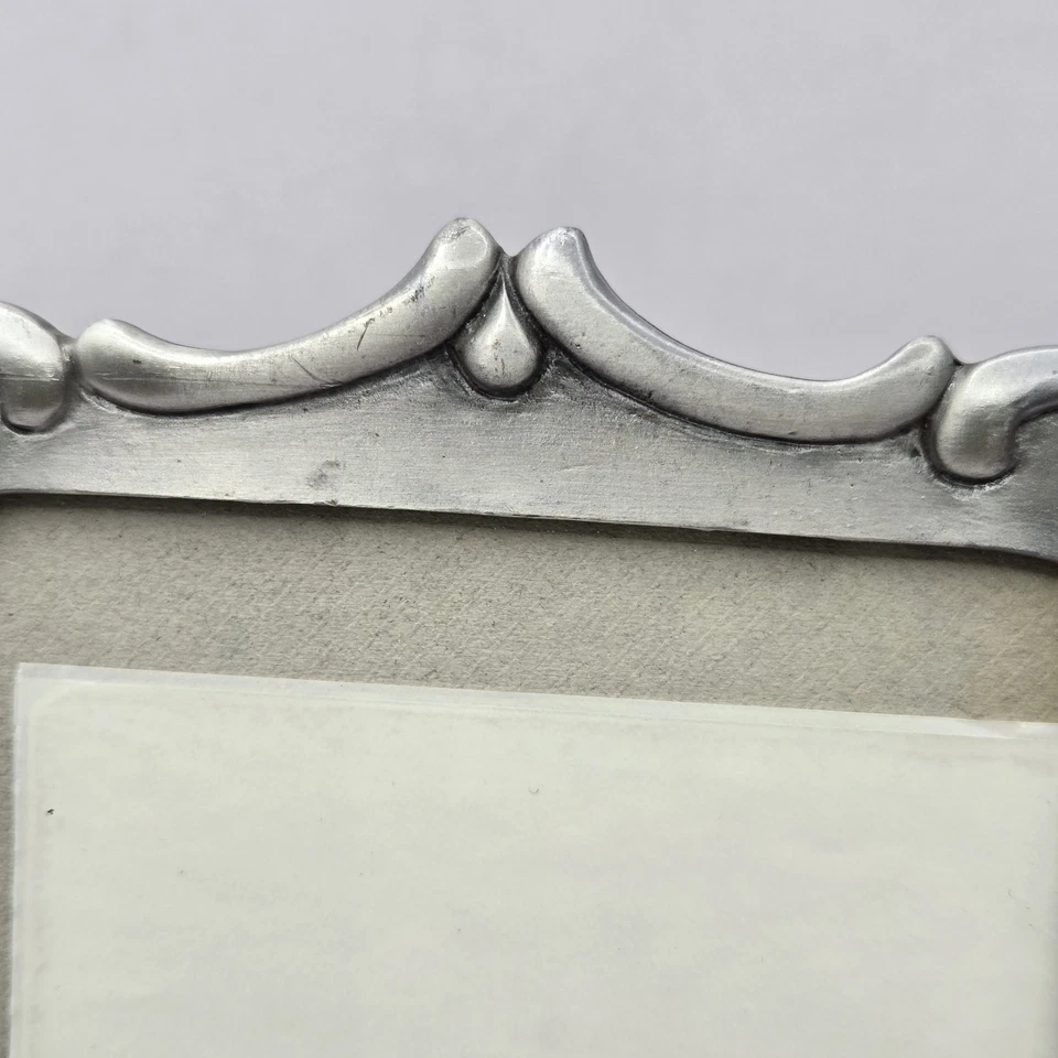 Marco de flores de rosas vintage 3D envejecido tono estaño núcleo de cabaña 3,5x5 Taiwán Foto 3 de 4