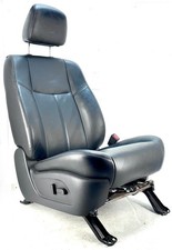2014 Nissan Pathfinder Passenger Rh Bucket Seat Electric Leather Heat Black Oem