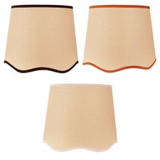 Scallop Trim Easy Fit Lampshade Ceiling Light Shade Large Small Pendant Lights