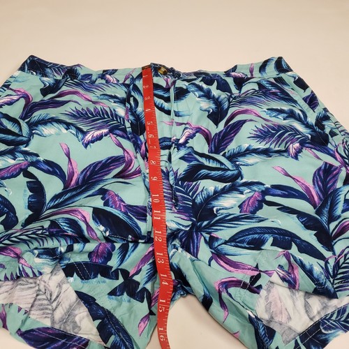 Carribean Joe Tropical Print Shorts Comfort Stretch UPF Protection Size XL New - Picture 9 of 10