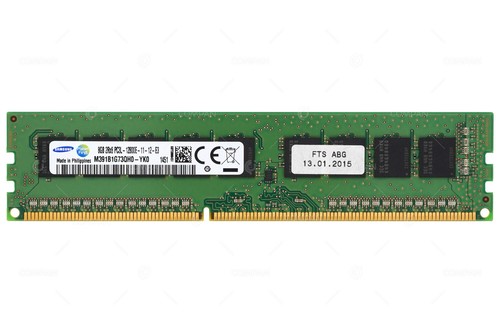 M391B1G73QH0-YK0 SAMSUNG DDR3 8GB 2RX8 PC3L-12800 1600MHZ UDIMM - Photo 2/7