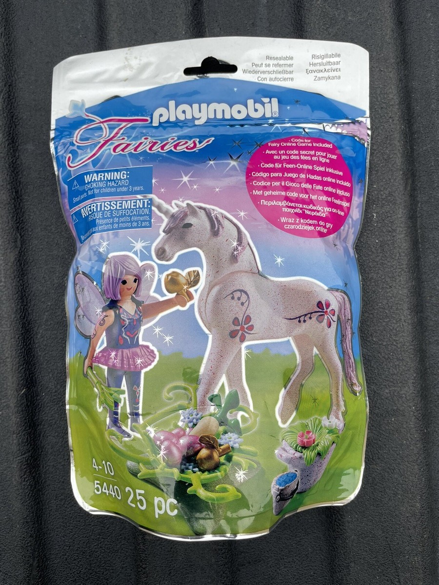 Playmobil Fairies Food Fairy Unicorn Morning Dew 5440 New