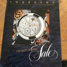 TOURNEAU Watches The Best Of Time Magazine Ad Exc Cond Rolex Patek AP Cartier