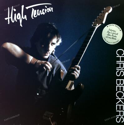 Chris Beckers - High Tension LP 1985 (VG+/VG+) '