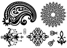 Tattoo Disposable Flash Glue Bride Wedding Chain Henna Baptism Party Black J11S