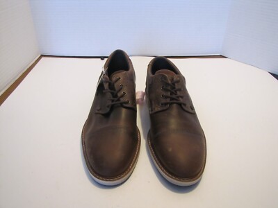 MENS BULL BOXER LEATHER UPPER SHOES 445-K2-5462A SZ US 9 PORTUGAL W/SCUFFS