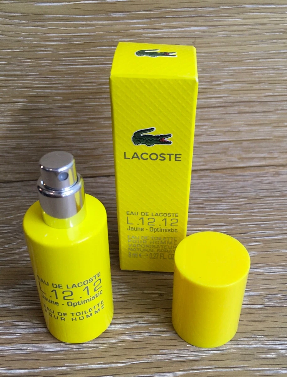 Eau de lacoste jaune cheap