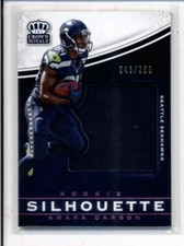 AMARA DARBOH 2017 PANINI PREFERRED ROOKIE SILHOUETTE JERSEY #043/250 AH5624