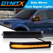 Dynamic LED Side Mirror Turn Signal Light Reflector for Ford F-150/F150 Raptor