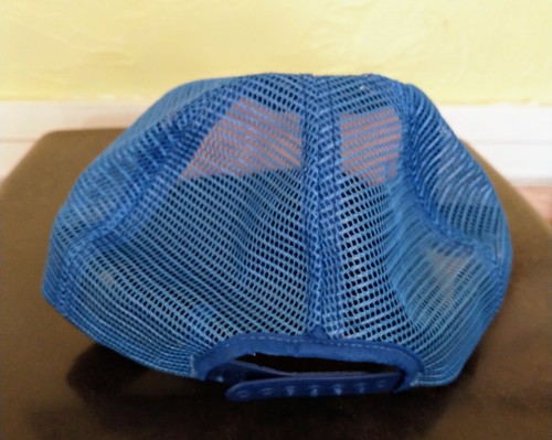 Vintage TED WILLIAMS Baseball Camp Lakeville MA Blue (Adjust Snap Back) Mesh Cap - Picture 2 of 5