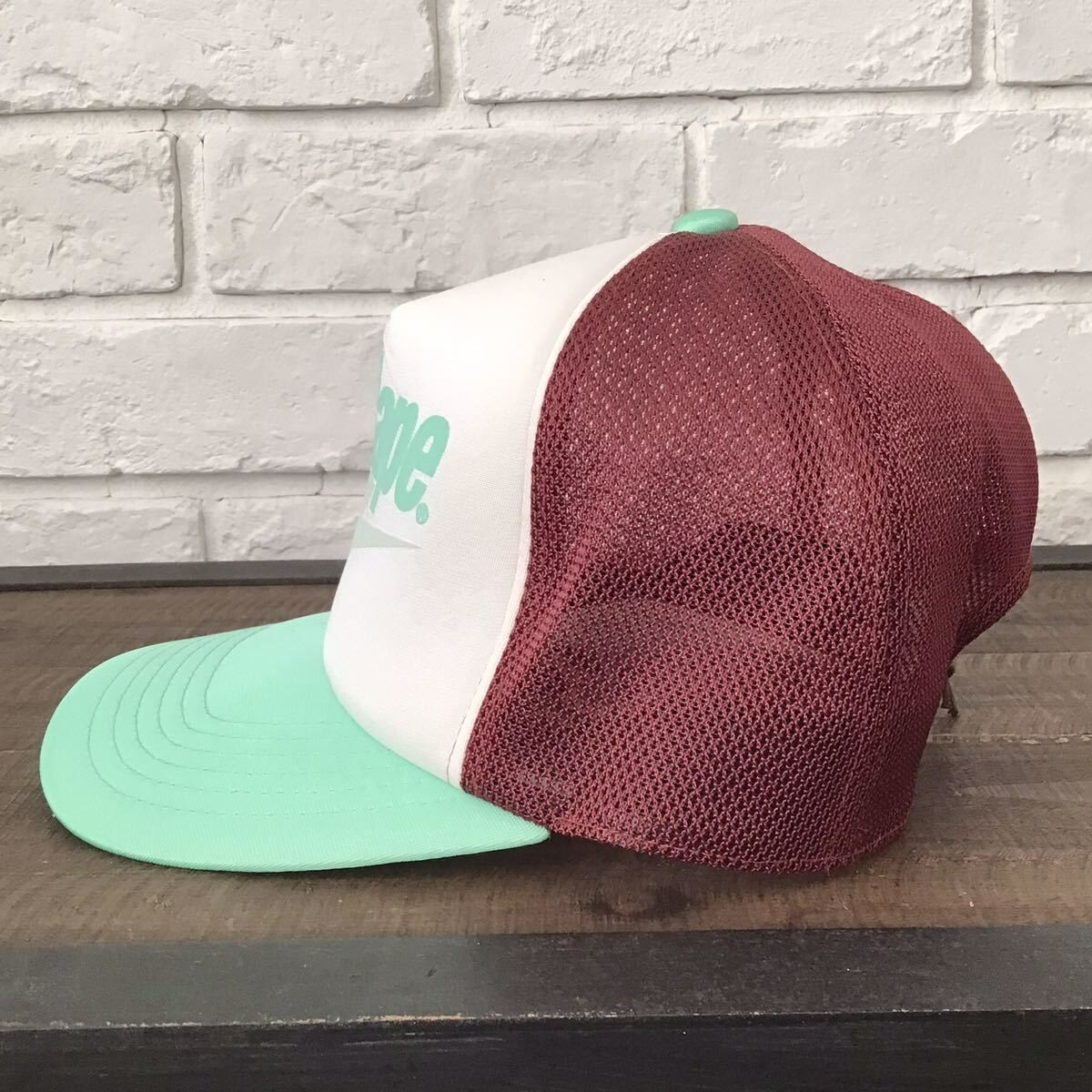 Sendai color BAPE STA logo trucker hat cap A Bathing Ape | eBay