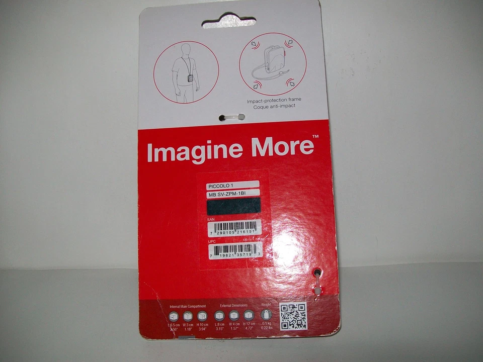 Manfrotto Piccolo 1 Stile Plus Camera Case Dark Blue Impact Protection New - Image 2 of 4