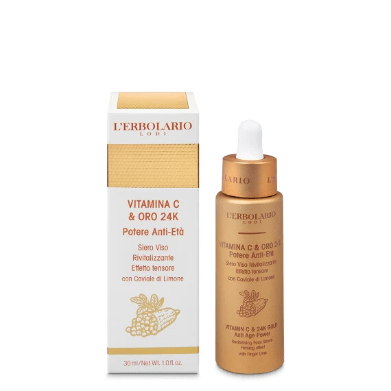 L'erbolario Siero Viso Vitamina C & Oro 24K 30 ml