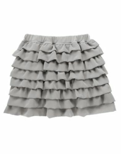 EUC GYMBOREE GIRLS TRES FABULOUS TIERED CHIFFON HOLIDAY SKIRT SIZE 5 - Picture 1 of 2