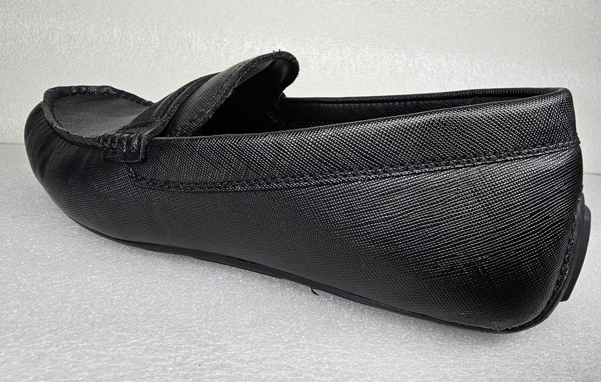 Calvin Klein Mens Oliver 9 Black Flats Slip On Casual Shoe 