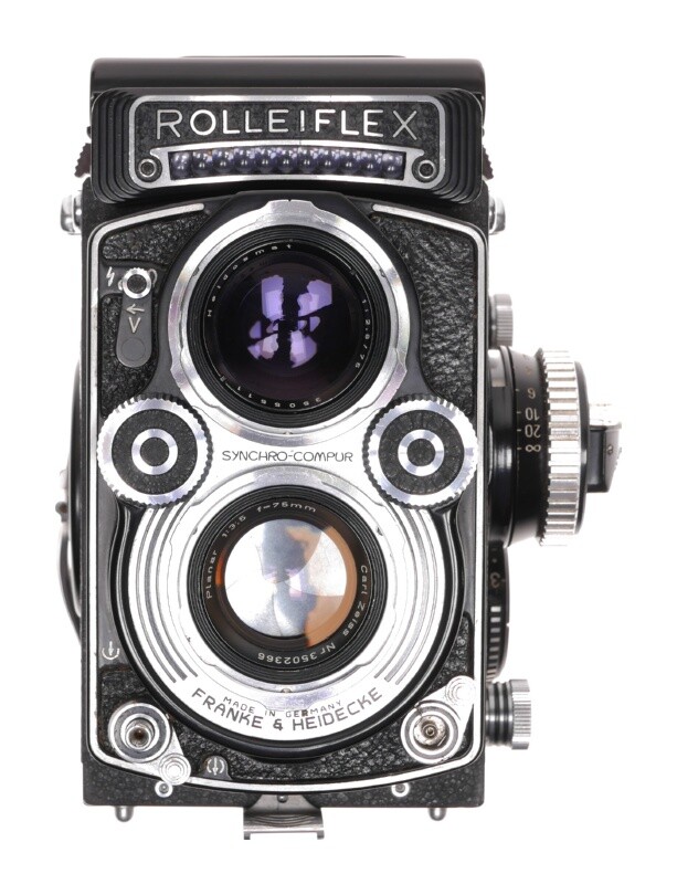 Rolleiflex 二眼レフカメラ 75mm f/3.5 ついにローライの二眼レフを買った｜ROLLEICORDⅢ Xenar75mm F3
