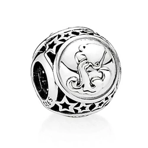 NEW AUTHENTIC PANDORA STERLING SILVER ZODIAC AQUARIUS STAR SIGN CHARM 791934 - Picture 2 of 12