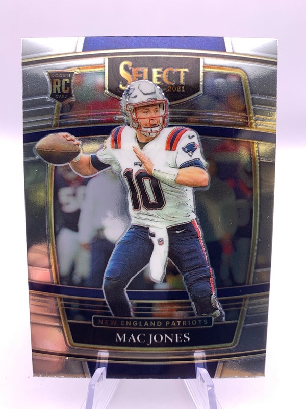 2021 Panini Select Football Patriots Mac Jones Concourse Rookie