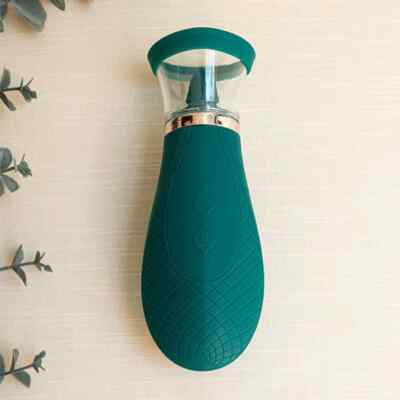 Honey Pistil Tongue Lilcking Sucking Pussy Vagina Pump Vibrator (Green) |  eBay
