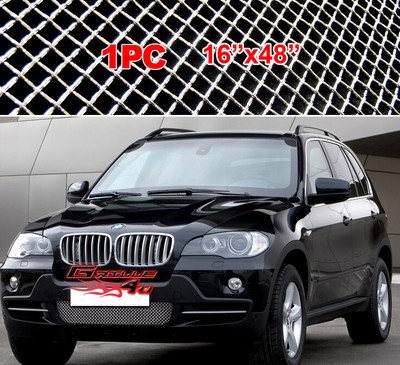 Fits Universal  Stainless Steel Mesh Grille 16X48 1pc