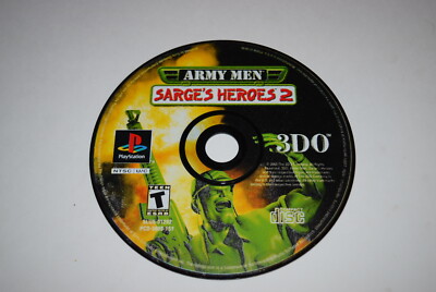 PLAYSTATION - ARMY Men Sarge's Heroes - Collector's Edition (PS1) EUR 9