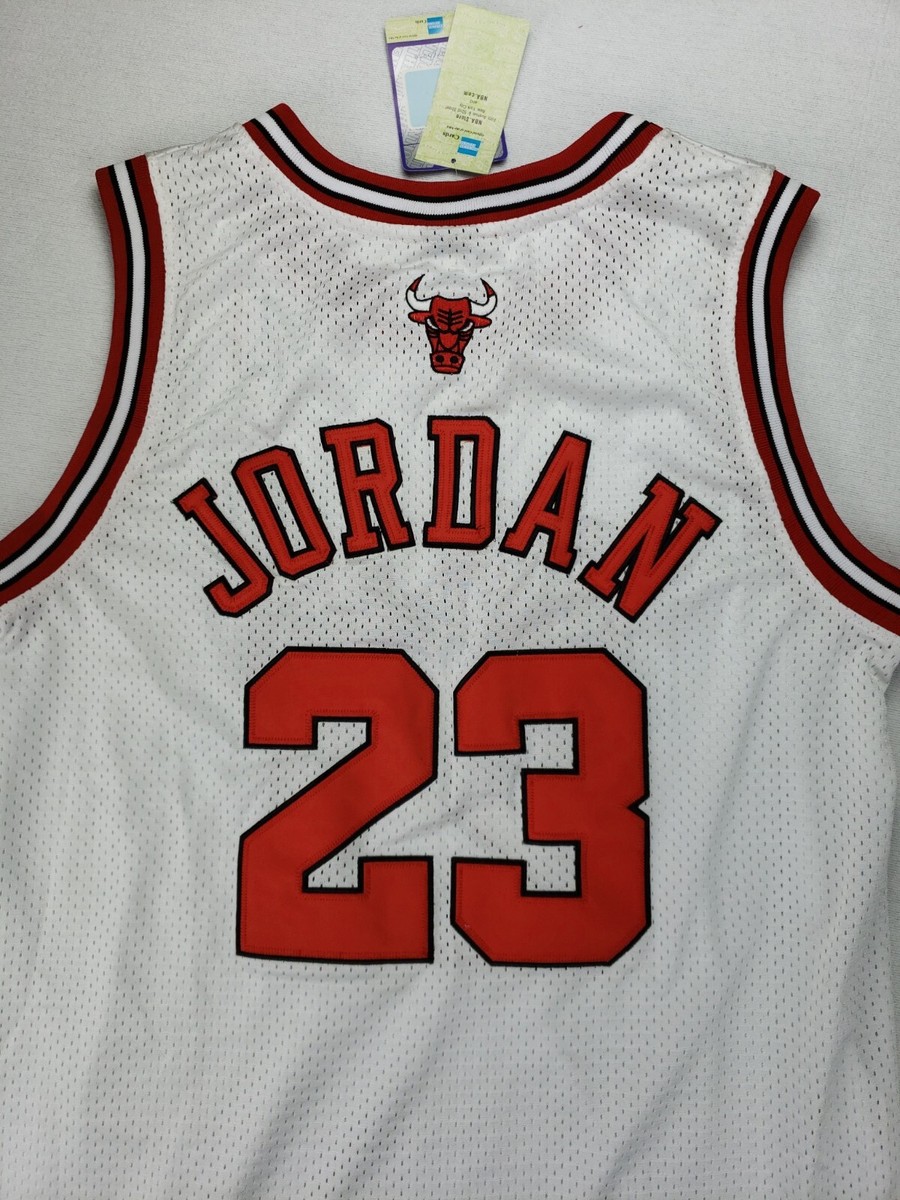 Nike NBA Authentics Chicago Bulls Michael Jordan #23 White
