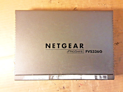 Netgear ProSafe Dual WAN Gigabit SSL & IPSEC VPN Firewall FVS336G, OHNE NETZTEIL