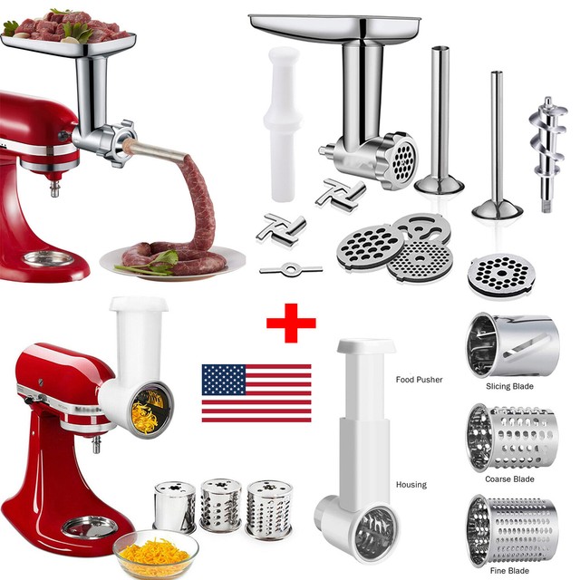 Meat Grinder Slicer Shredder Attachment For KitchenAid Stand Mixer Meat Grinder Slicer Shredder Attachment For KitchenAid Stand Mixer