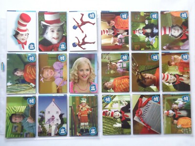 Die Katze im Hut komplettes Base Set 72 Sammelkarten  