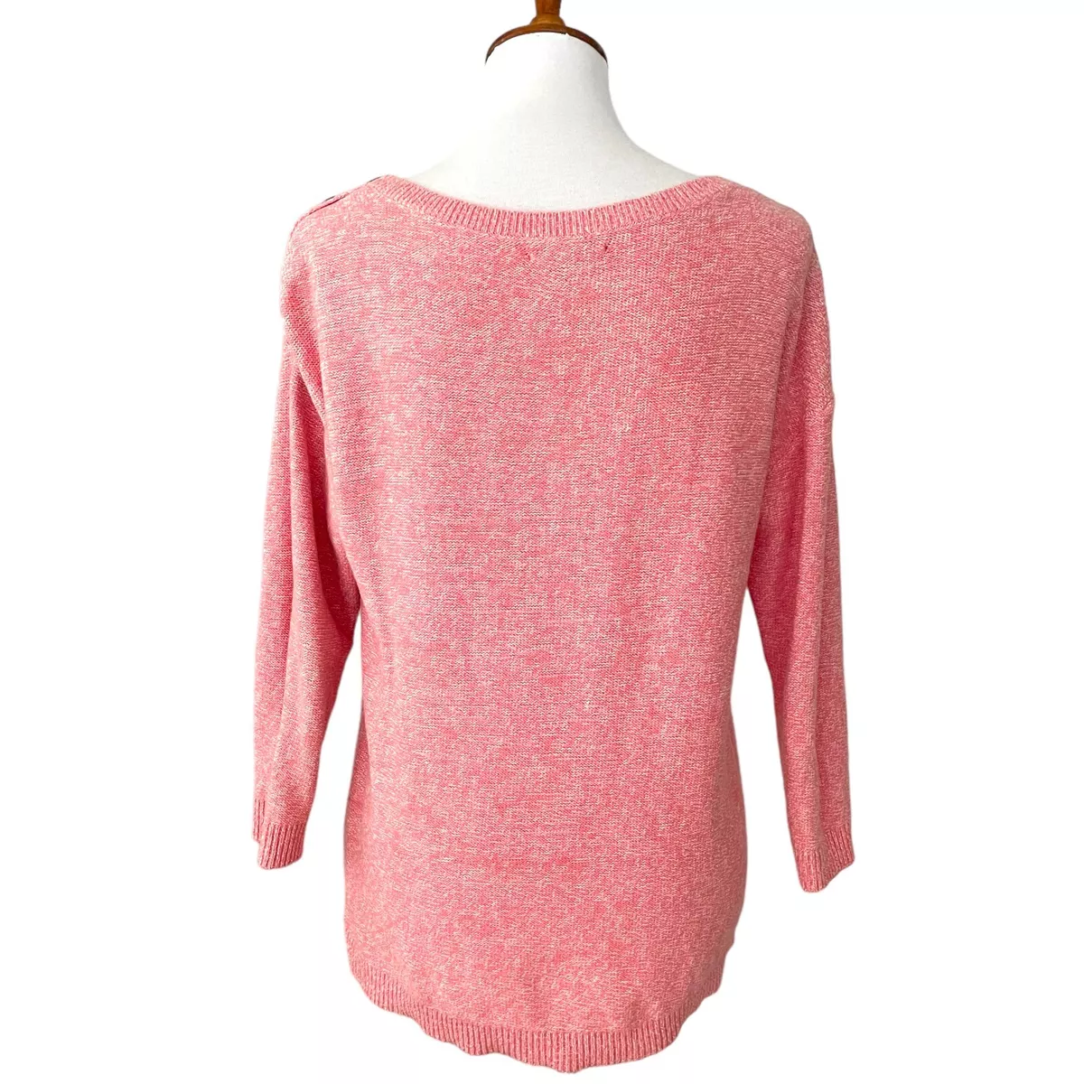 Tommy hilfiger top pink crew neck