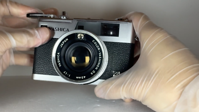 Yashica Electro 35 GX Silver 40mm f1.7 Rangefinder film camera