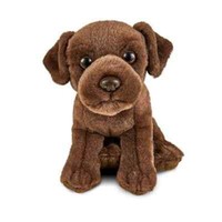 Labrador Braun Sitzend Hund PlüSchtier Stofftier Kuscheltier 15 Cm Living Nature