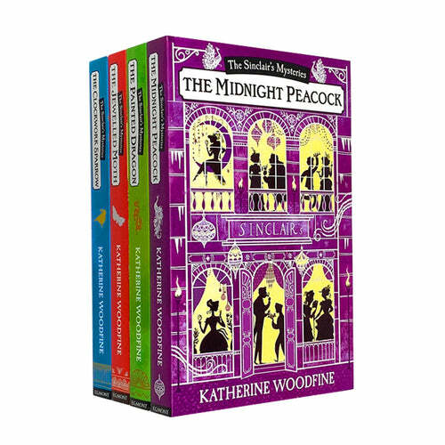 Katherine Woodfine The Sinclairs Mysteries 4 Books Collection Set Pack