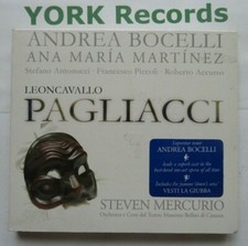 LEONCAVALLO - Pagliacci CELINI / BJORLING / DE LOS ANGELES - Ex Con CD EMI