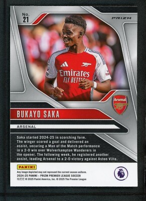 製品の特別割引 02/75 ブカヨ サカ BUKAYO SAKA Panini Select