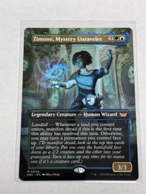 Buy Zimone, Mystery Unraveler (Borderless) Commander: Duskmourn