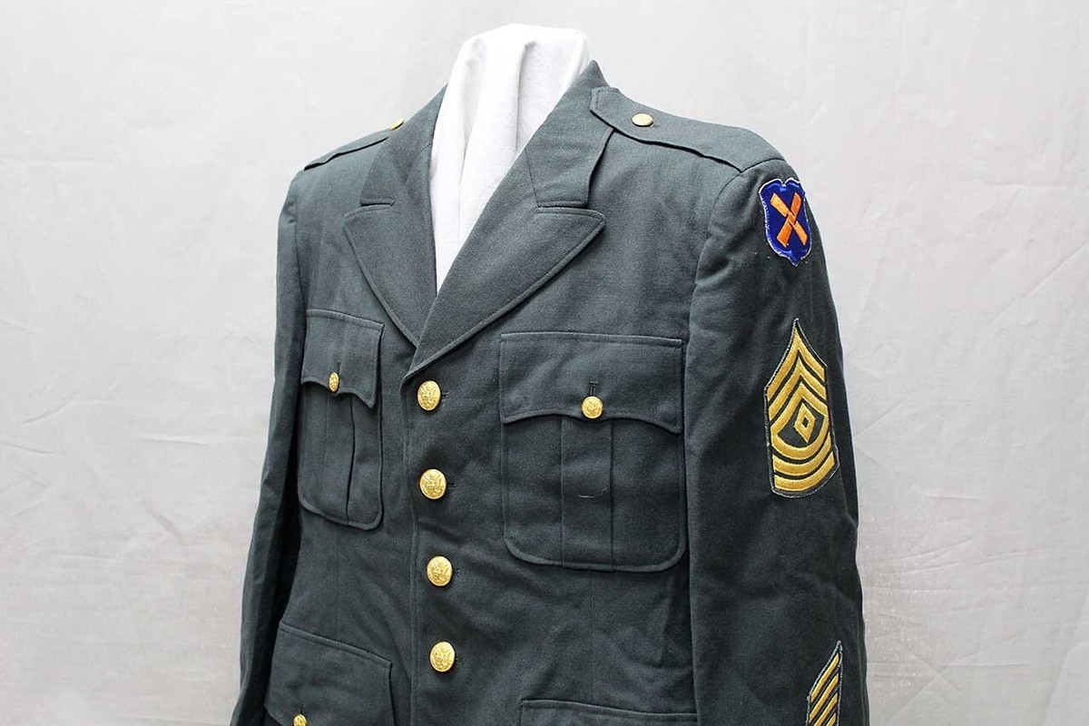 スーツ ohal / US ARMY SUIT US Army Dress Green Uniform (XIIth Corps, 7th Div) 42S . UA791 | eBay