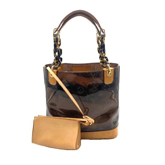 Louis Vuitton, Bags, Beautiful Authentic Louis Vuitton Monogram Vinyl  Cabas Ambre Pm Tote Bag