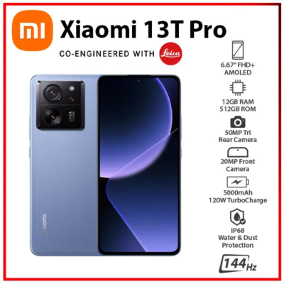 Xiaomi 13T Pro 5G 12GB RAM 256/512GB 6.67 Xiaomi 13T Pro 5G 12GB RAM 256/512GB 6.67