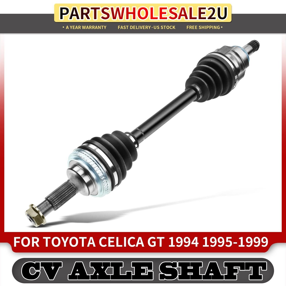 Front Driver Left CV Axle Assembly for Toyota Celica GT 94 95 96