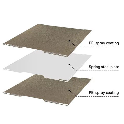 For Anycubic Kobra S1/S1 Combo Build Plate Double Sided PEI Sheet 264x276mm - Afbeelding 6 van 11