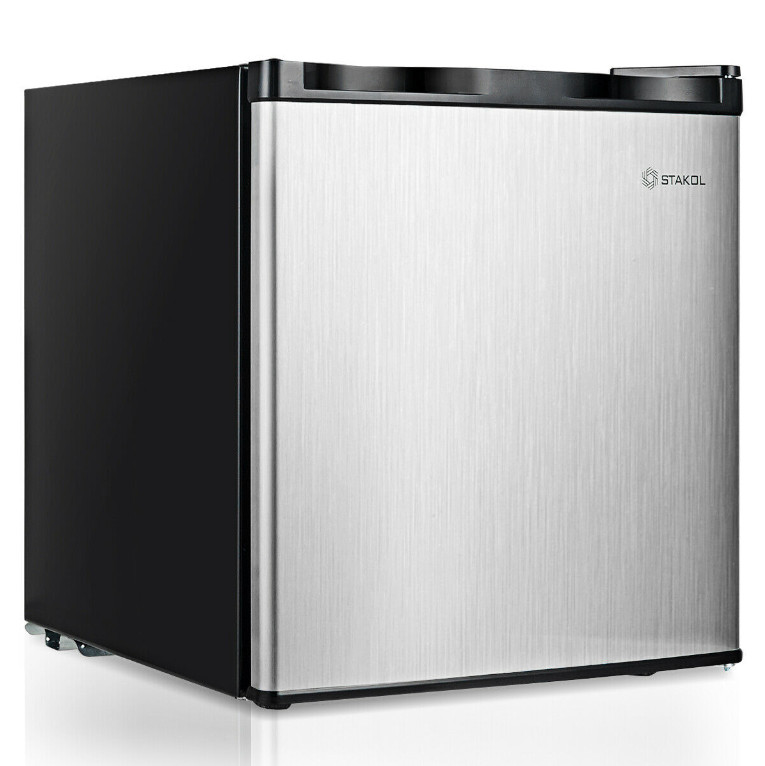 Costway 1.1 cu.ft. Compact Single Door Mini Upright Freezer 